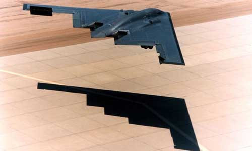 Công nghệ cảm biến bóng ma lượng tử của Trung Quốc có thể phát hiện máy bay tàng hình cất cánh vào ban đêm. Ảnh: Pinterest.