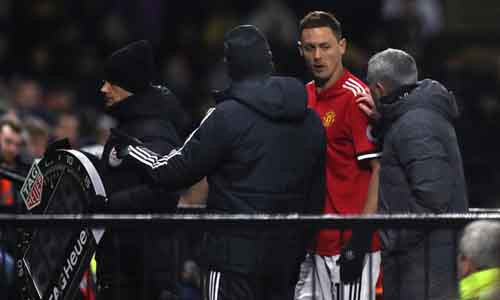 Matic dính chấn thương trong trận đấu với Watford