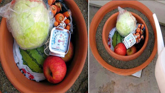 Công cụ giữ lạnh đặc biệt có tác dụng bảo quản thực phẩm không thua kém gì tủ lạnh.