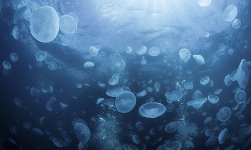 Sứa, kẻ thù mới của tàu sân bay Trung Quốc. Ảnh minh họa: SCMP