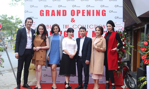 Dàn nghệ sỹ, người đẹp trong những mẫu thiết kế sang trọng