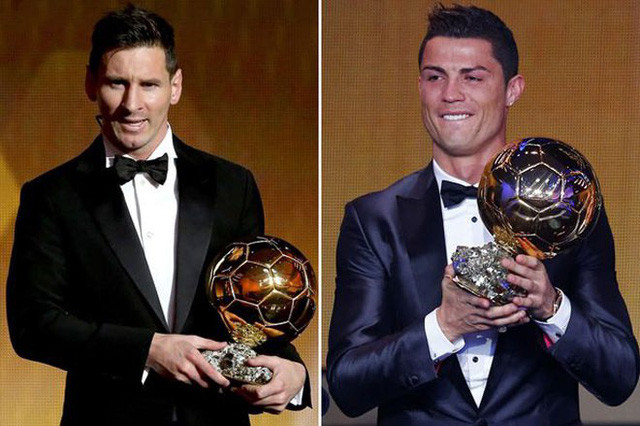 C.Ronaldo báo tin mình sẽ giành giải Quả bóng vàng 2017 cho Messi