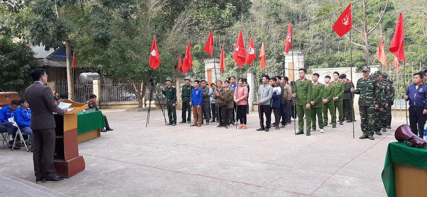 Ra quân chương trình Tình nguyện mùa Đông ở Mường Lát