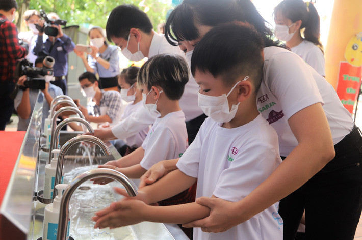 AEON Việt Nam chung tay cùng học sinh đẩy lùi COVID-19