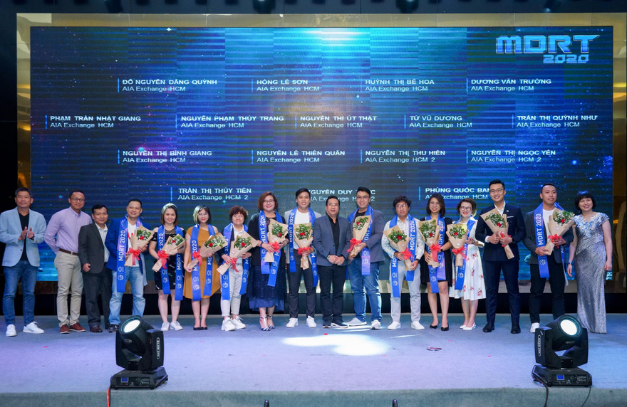 Tập đoàn AIA đã 6 năm liền đứng đầu về số lượng thành viên MDRT toàn cầu.