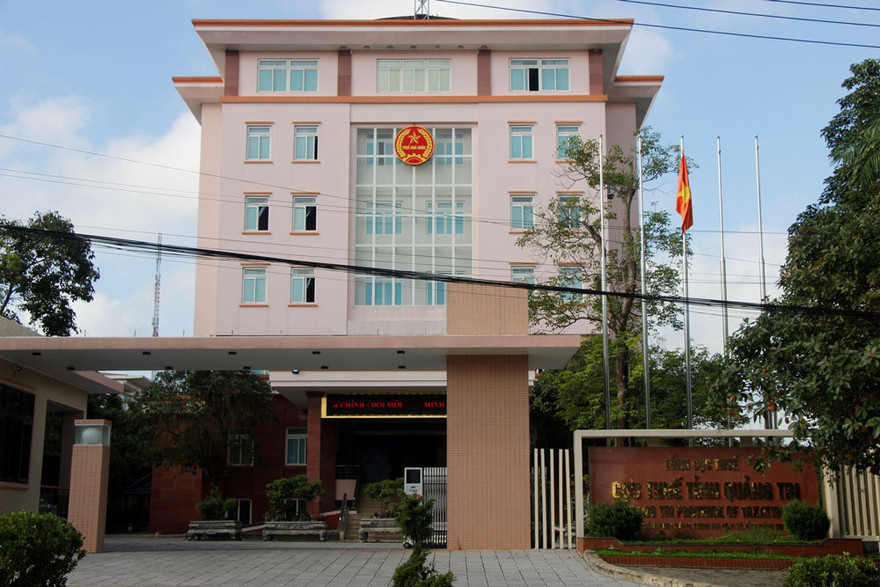 Cục Thuế tỉnh Quảng Trị (260 Hùng Vương, phường Đông Lương, TP Đông Hà). Ảnh: H.T