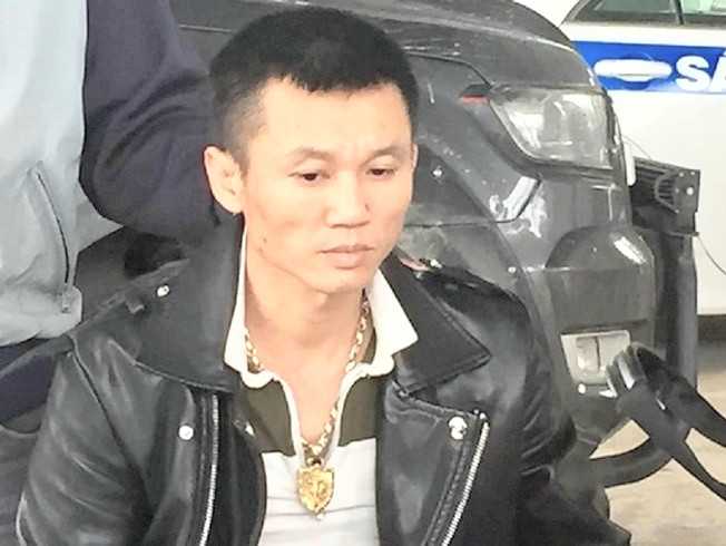 Lương Văn Thường tại Cơ quan Công an Quảng Trị.