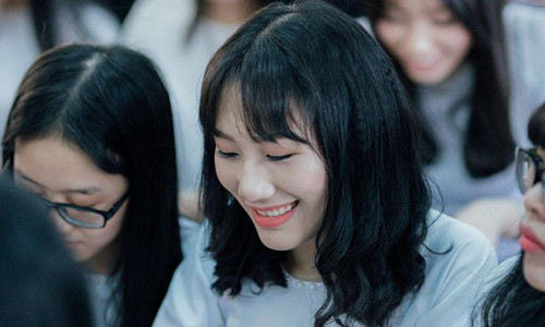 Nguyễn Thị Trà My, sinh viên trường ĐH Hàng hải Việt Nam