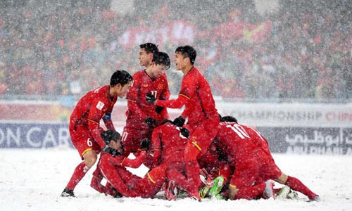 Các cầu thủ U23 Việt Nam được học cả bài học về phẩm chất, nghị lực khi thua trận