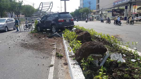 Hiện trường vụ tai nạn