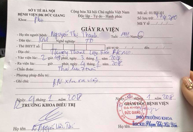 Bà bầu bị bác sĩ chỉ định nạo thai vì chẩn đoán nhầm