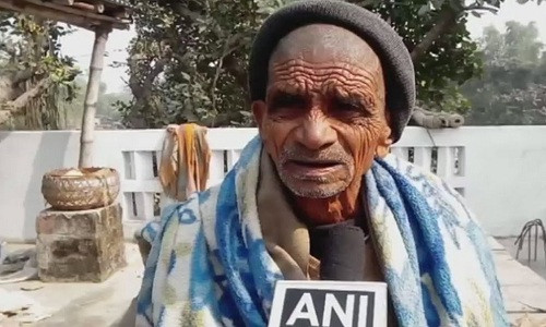 Cụ ông Karu Paswan. Ảnh: ANI.