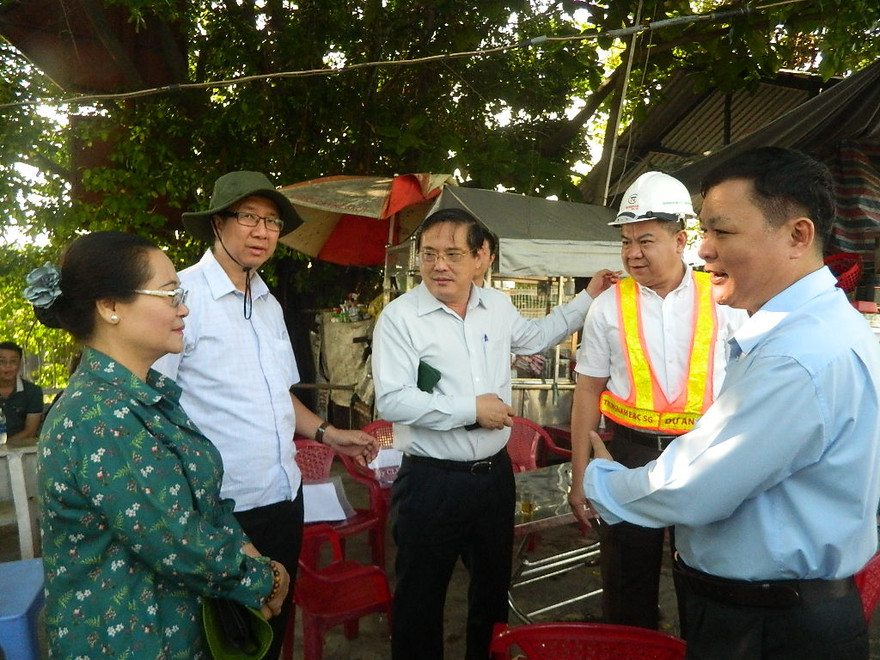 Tân Chủ tịch HĐND TPHCM kiểm tra dự án chống ngập 10.000 tỷ