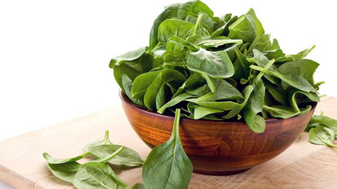 Những loại rau chứa nhiều sắt hơn thịt
