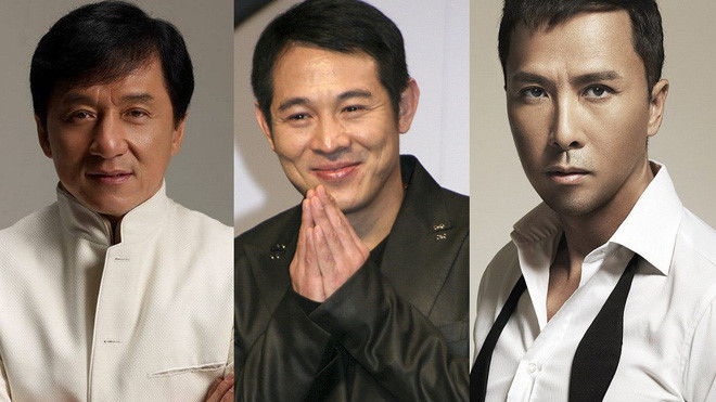 Võ công của Lý Liên Kiệt, Thành Long, Chân Tử Đan trên màn ảnh