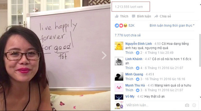 Hình ảnh được cắt ra từ video livestream