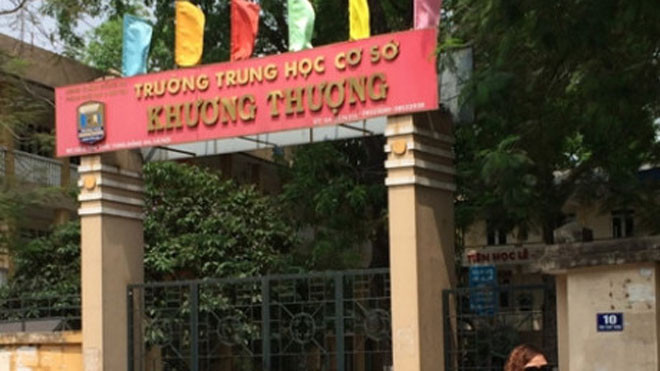 Truy người nói bậy, giáo viên tát một loạt học sinh