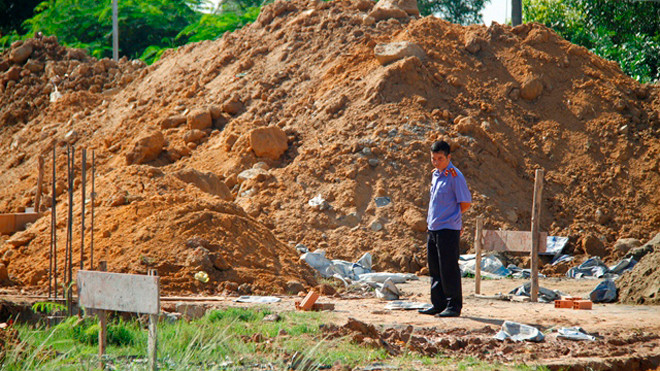 Nhân viên bảo vệ chết bất thường dưới hố công trình