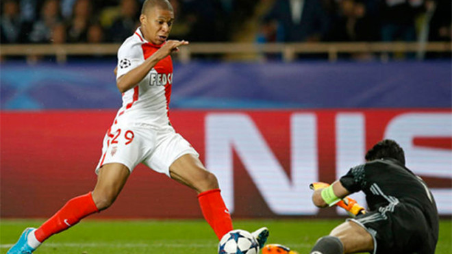 Mbappe là tiền đạo trẻ giàu triển vọng nhất của bóng đá Pháp ở thời điểm hiện tại. Ảnh: Reuters