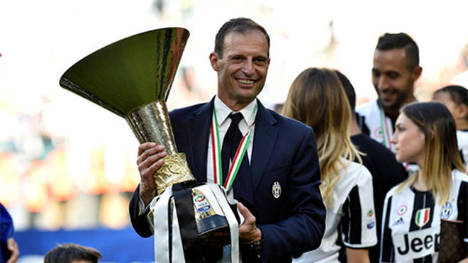 Điều chỉnh kịp thời về chiến thuật của Allegri tạo bước ngoặt quyết định thành công. Ảnh: Reuters.