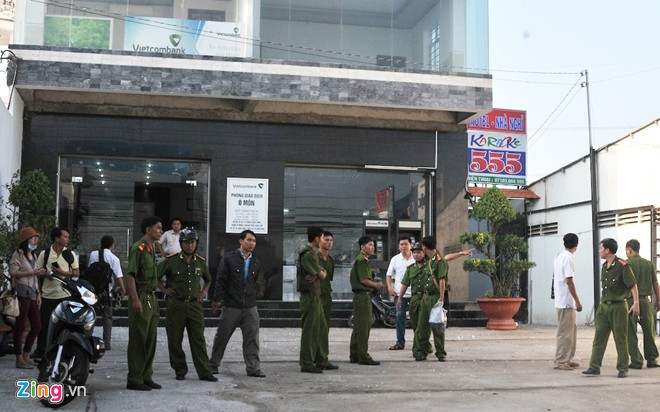 Hình ảnh vụ xả súng AK vào cảnh sát ở Cần Thơ