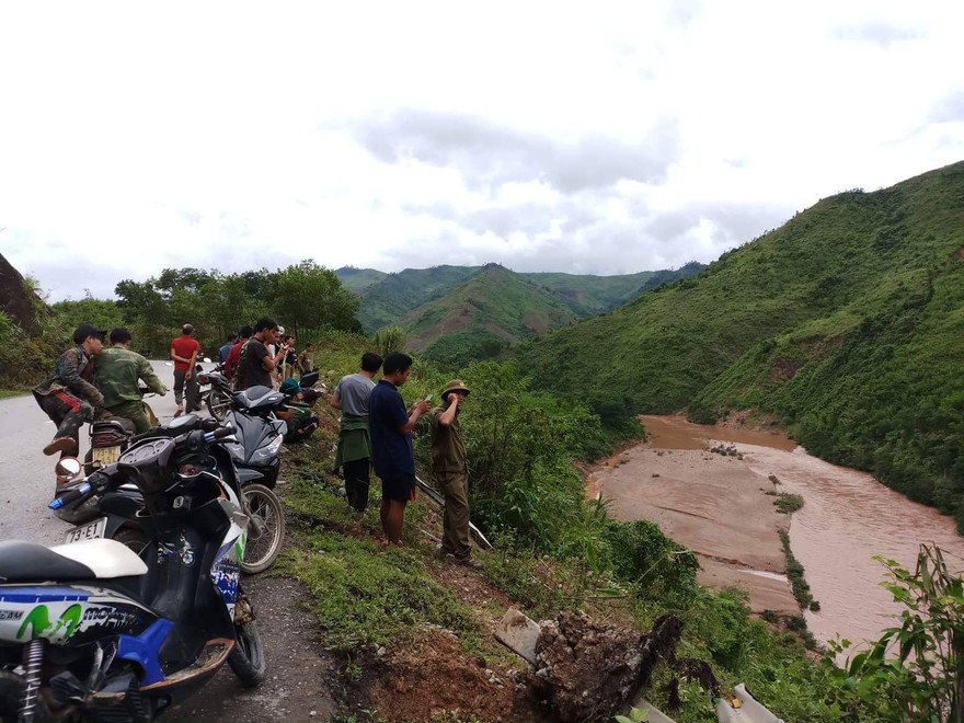 Hiện trường vụ tai nạn