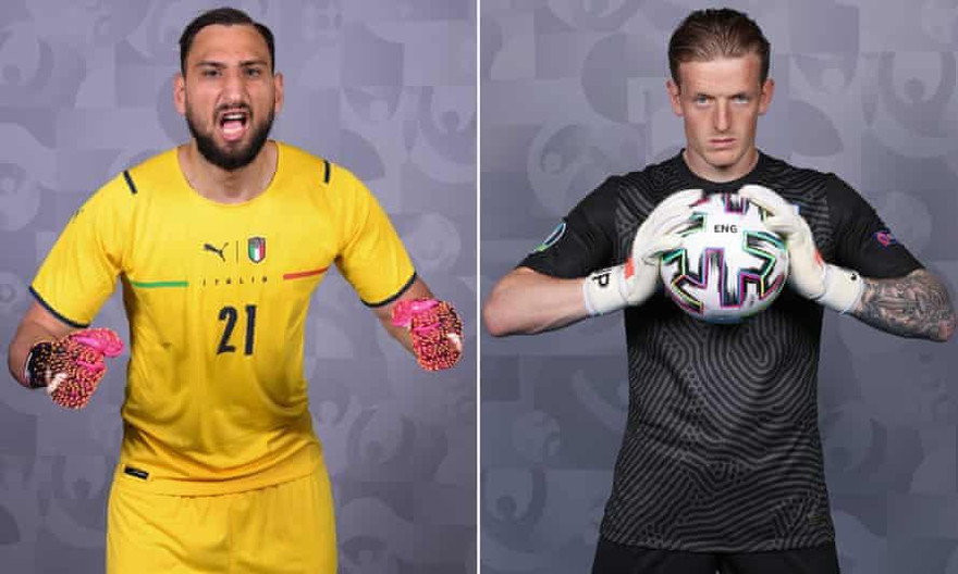 Chờ màn 'so găng' Pickford vs Donnarumma ở trận chung kết EURO 2020