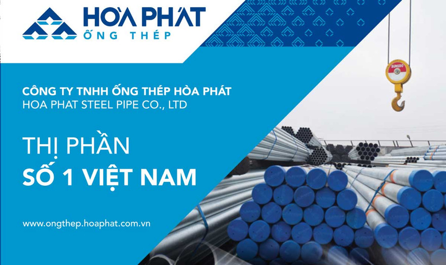 Ống thép Hòa Phát lập kỷ lục sản lượng bán hàng 95.000 tấn