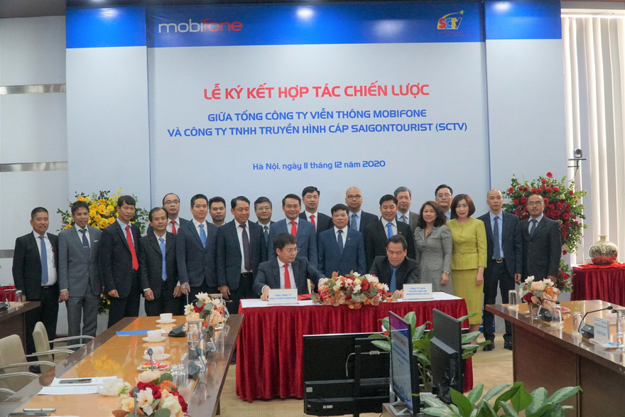 Mobifone và SCTV ký kết hợp tác chiến lược toàn diện