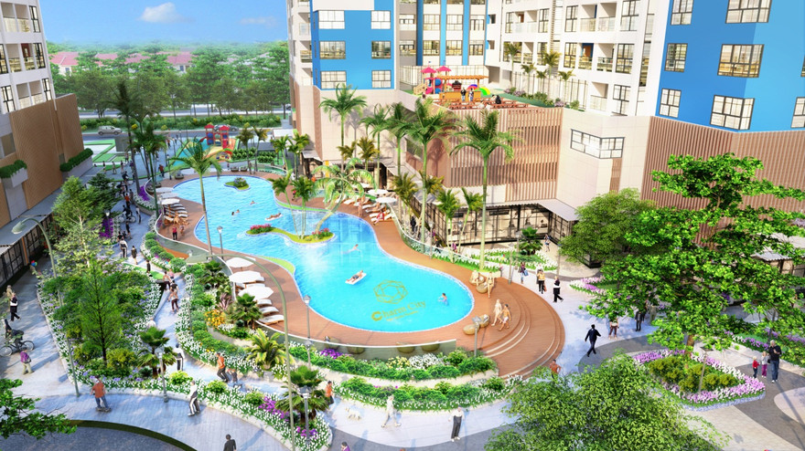 Lễ cất nóc dự án Charm City Bình Dương ‘Hiện thực hóa khát vọng an cư’