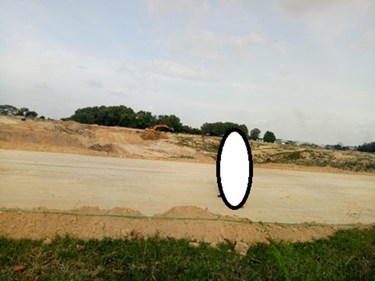 Phát hiện thi thể cháy đen tại dự án khu dân cư đang san lấp mặt bằng