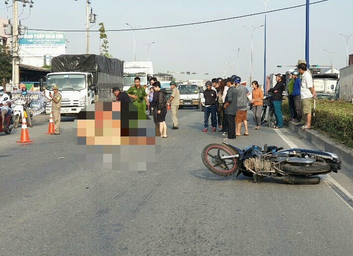 Hiện trường vụ tai nạn