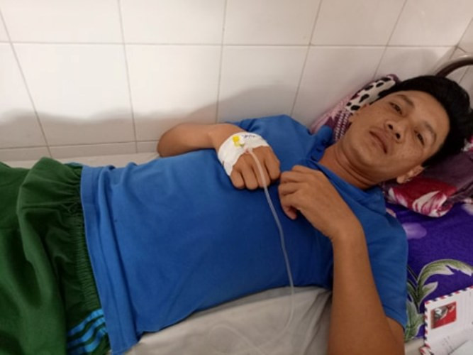 Phút sinh tử dân phòng đối mặt, dính ‘mưa đạn’ từ tên cướp xe 