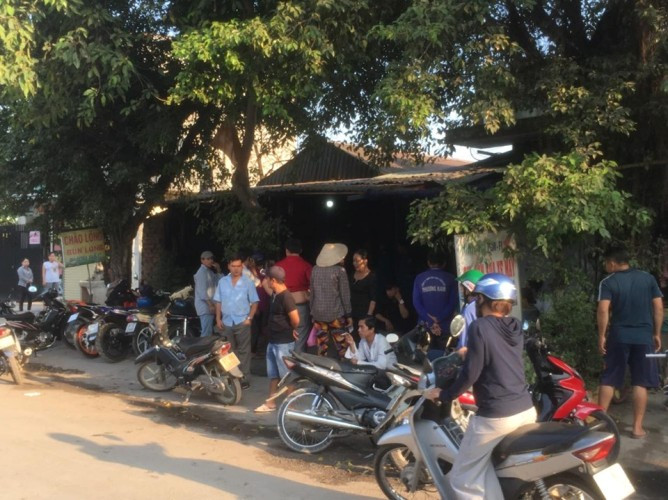 Hiện trường vụ việc