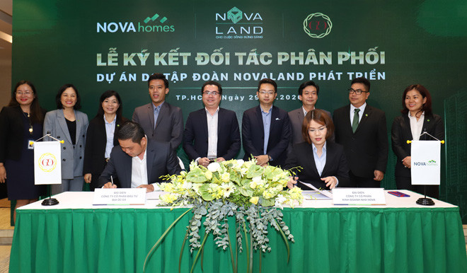 Quy mô lớn, sản phẩm đa dạng – Novaland tăng cường hợp tác với các đơn vị phân phối uy tín