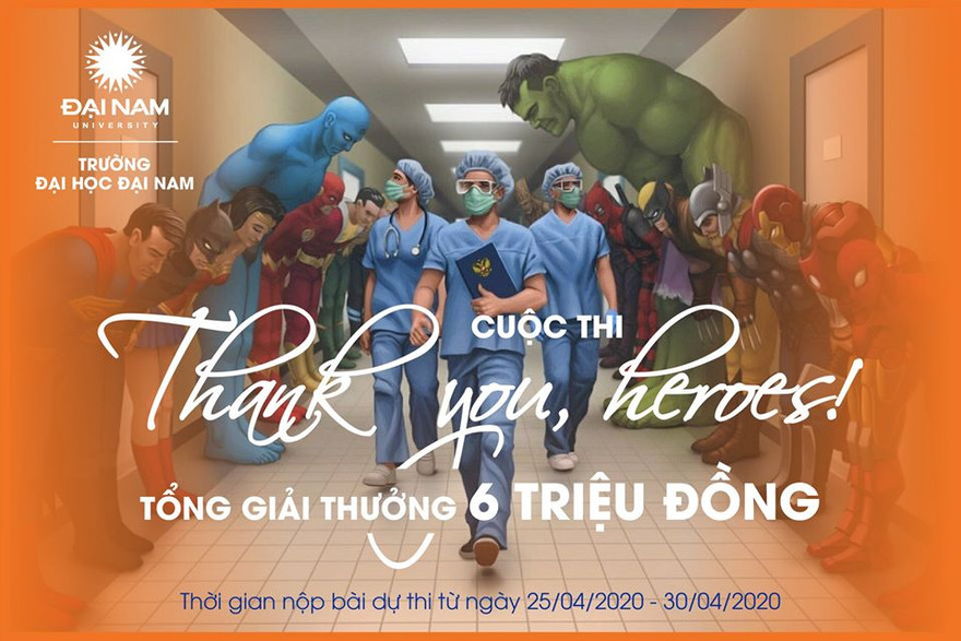 Cuộc thi Thank you, Heroes': Tri ân những chiến binh áo trắng trên mặt trận chống dịch