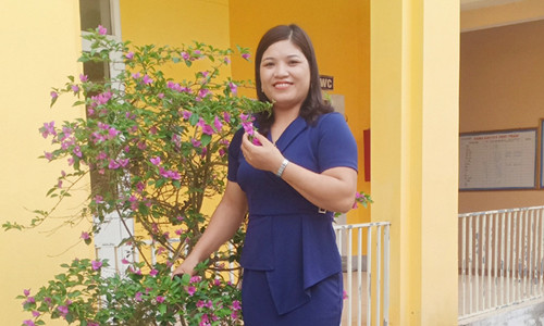  Bạn Võ Thị Hương - người đoạt giải Nhất tuần 8.