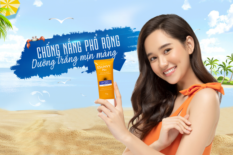 Dù trời mưa hay nắng, dù tâm trạng có đắng hay vui tươi cũng đừng quên em kem chống nắng Esunvy plus để chống nắng và dưỡng trắng cho thần thái thêm rạng ngời nhé