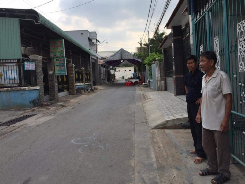 Hiện trường xảy ra vụ án. Ảnh: CTV 