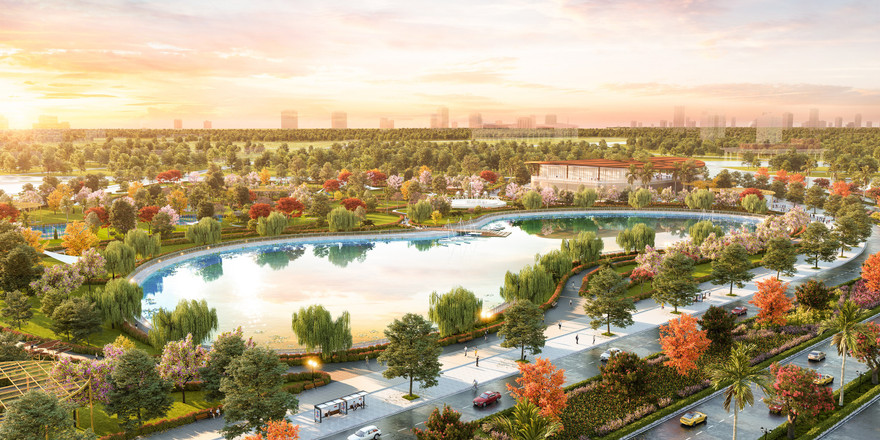 Dự kiến khởi công xây dựng công viên 14ha đối diện The Matrix One vào quý 3