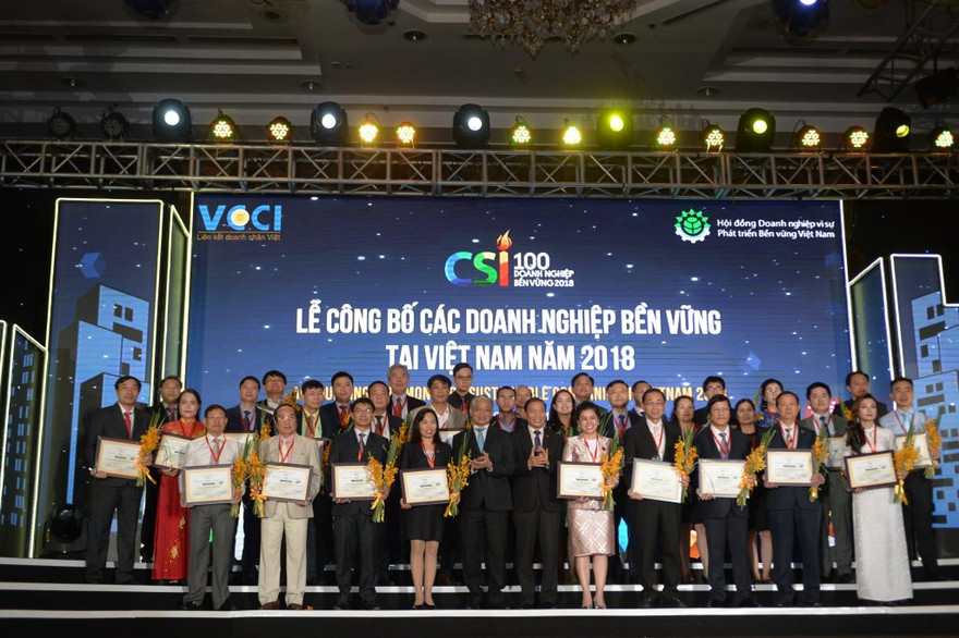 Lễ công bố Doanh nghiệp bền vững năm 2018