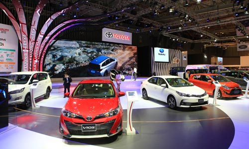 Gian hàng Toyota Việt Nam tại VMS 2018 thu hút hàng nghìn khách hàng tới thăm quan