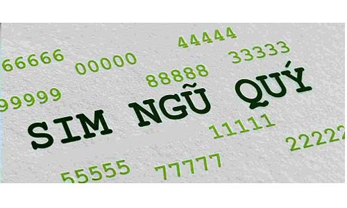 Sim số đẹp ngũ quý thể hiện đẳng cấp của bạn