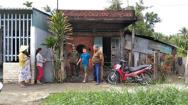 Hiện trường vụ việc.