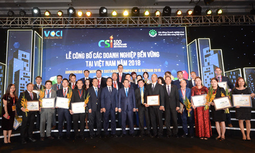 Các DN tiêu biểu được vinh danh