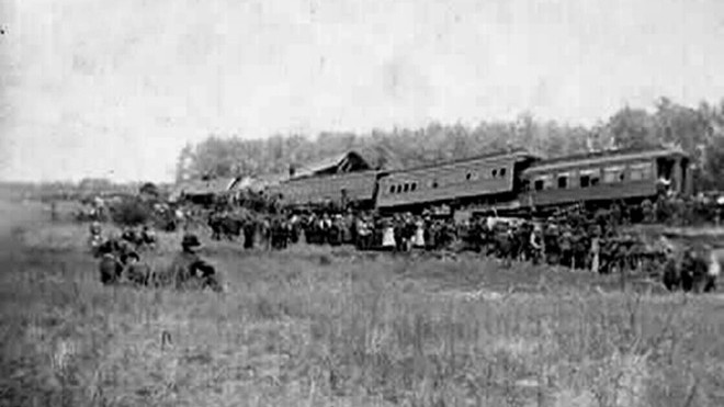 Hiện trường vụ cướp ở Adair, Iowa. Ảnh: Legendsofamerica