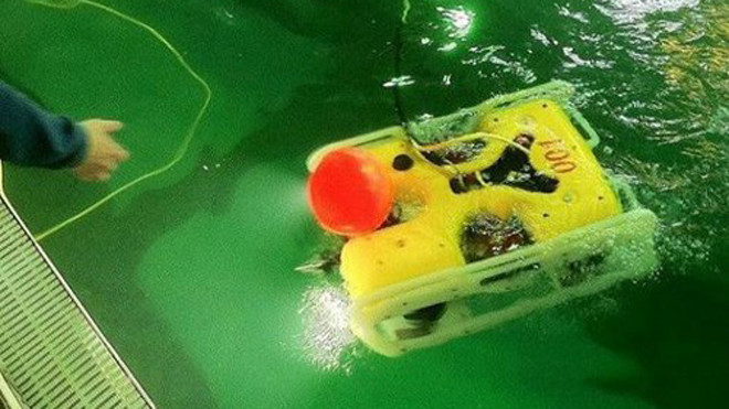 Tàu lặn không người lái Marlin-350 của Nga trong một lần thử nghiệm