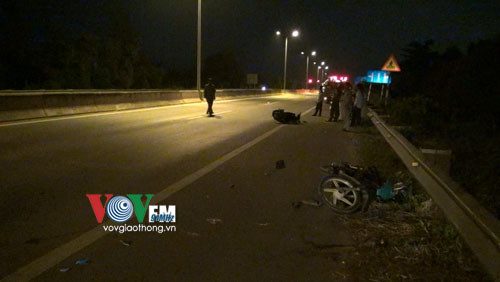 Hiện trường vụ tai nạn