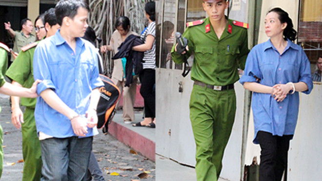 Phượng và Hào thừa nhận hành vi phạm tội. Ảnh: H. D.