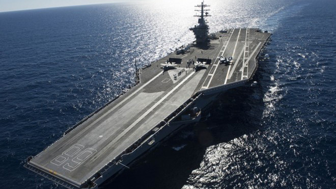 Hàng không mẫu hạm USS Nimitz (CVN-68) lớp Nimitz của Hải quân Mỹ. Ảnh: National Interest